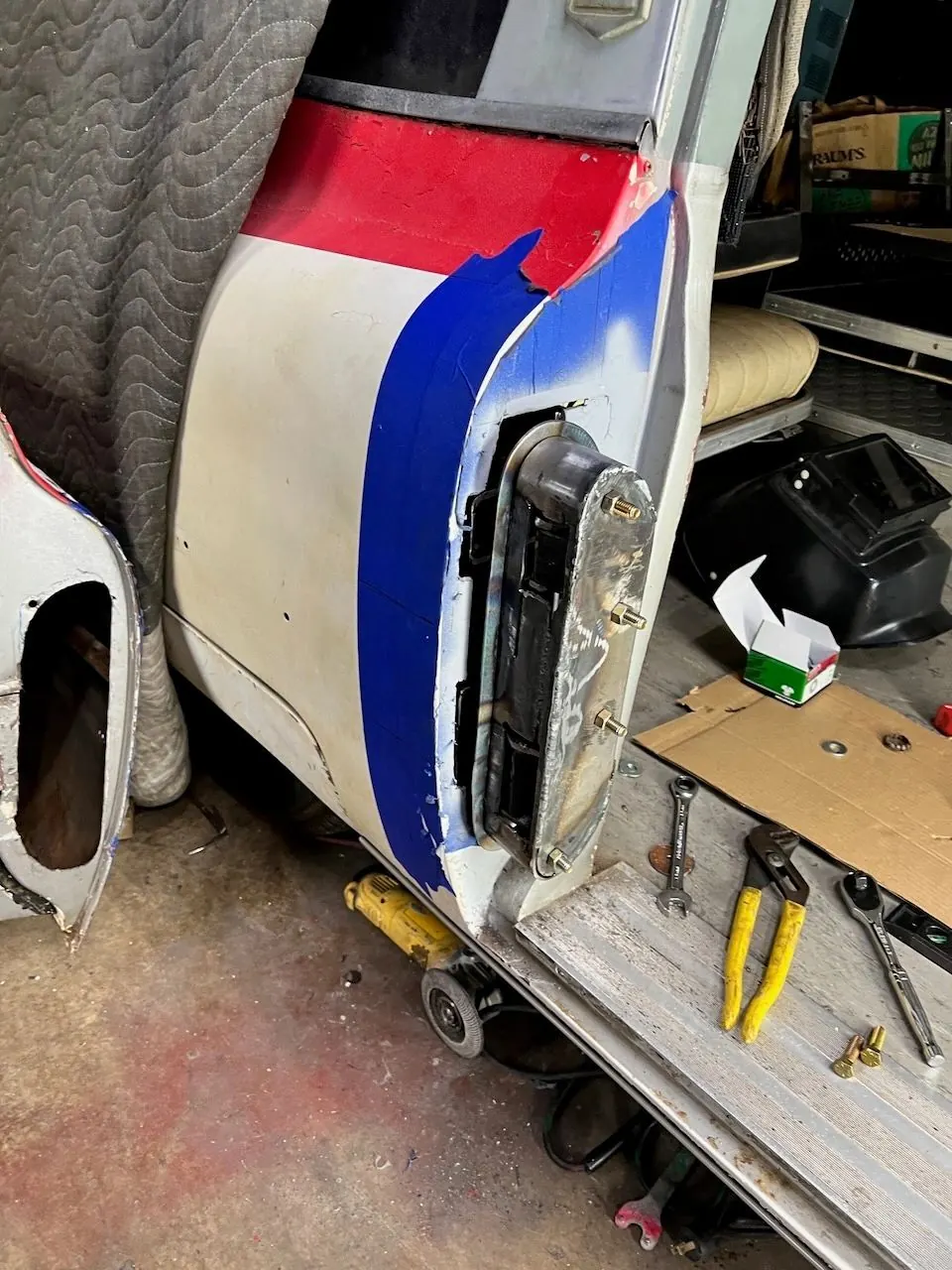 The reinforced door edge
