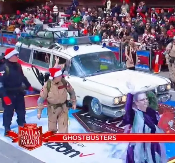 Ecto-TX rolling in the Dallas Holiday Parade