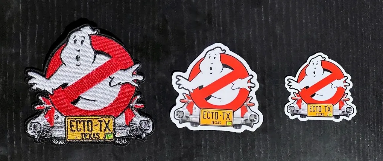 EctoTX patch, sticker and magnet three-pack