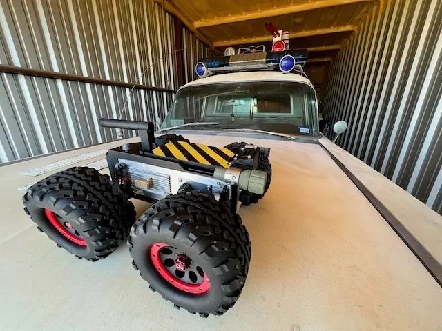 The RTV in front of Ecto-TX