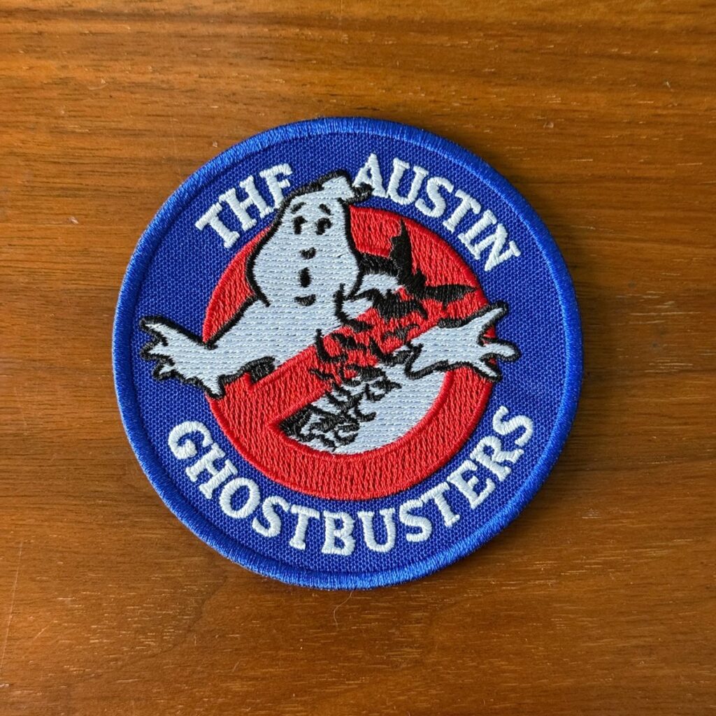 The Austin Ghostbusters patch