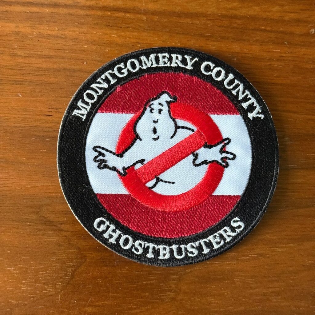 Montgomery County Ghostbusters patch